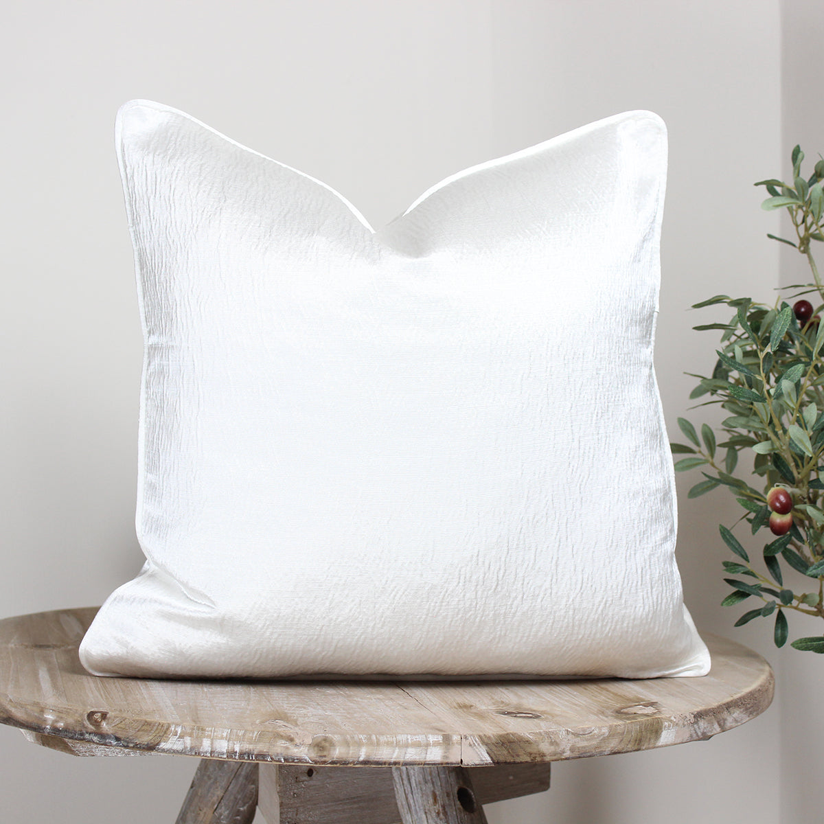 Alchemy White Cushion