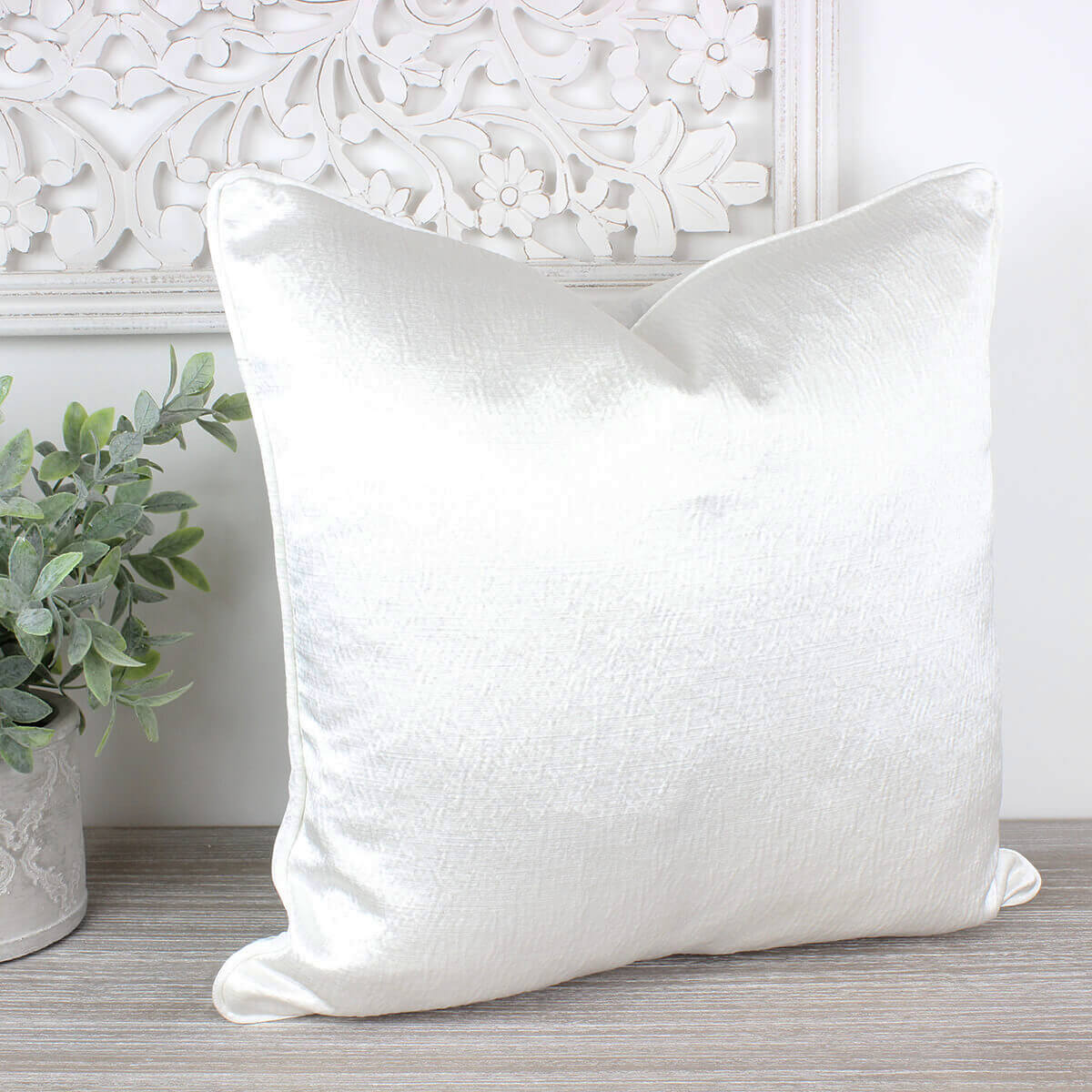 Alchemy White Cushion