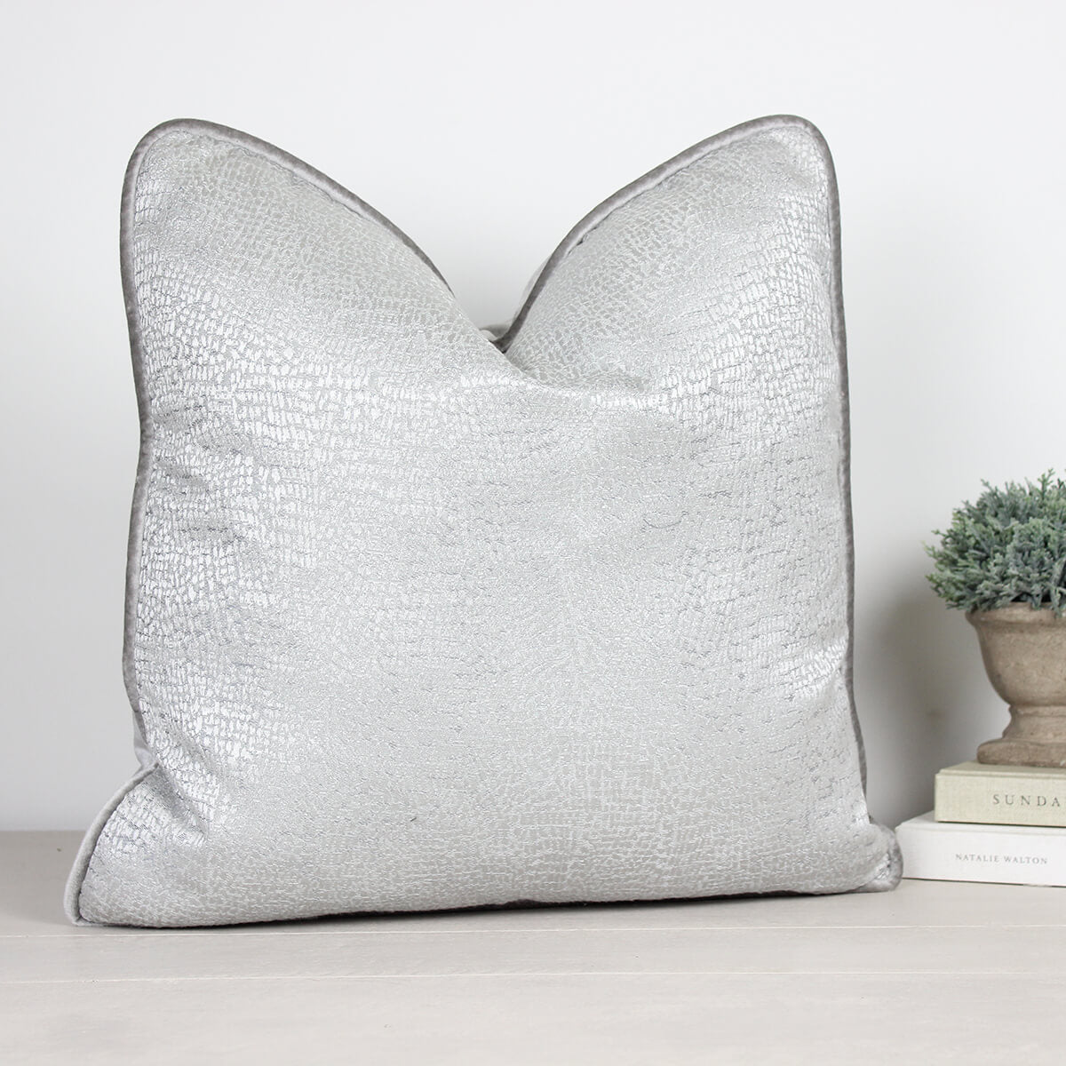 Serpa Silver Cushion