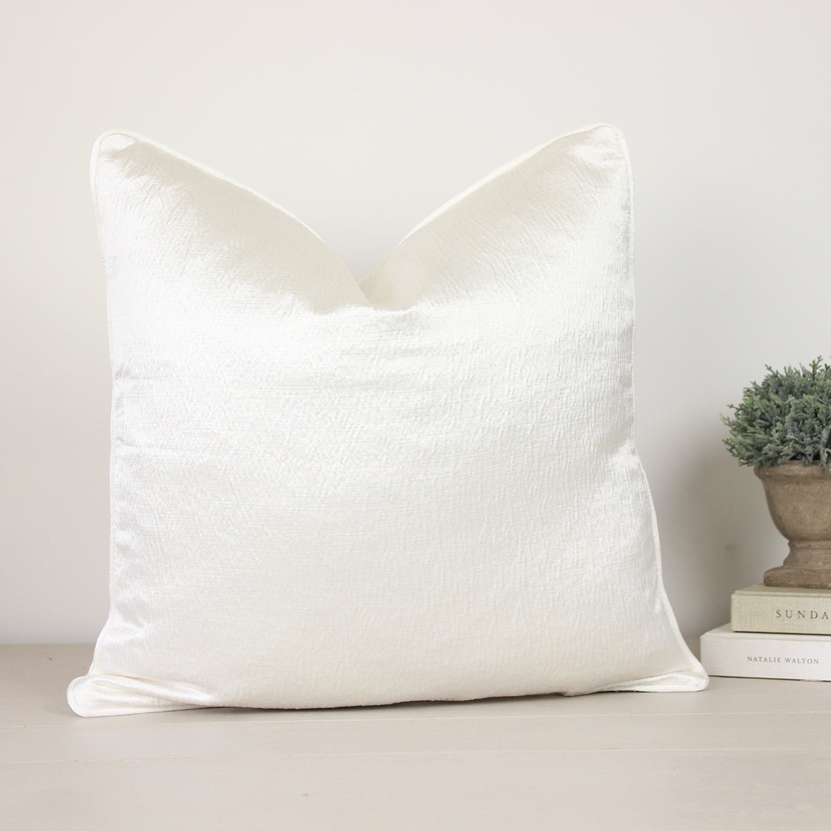 Alchemy White Cushion