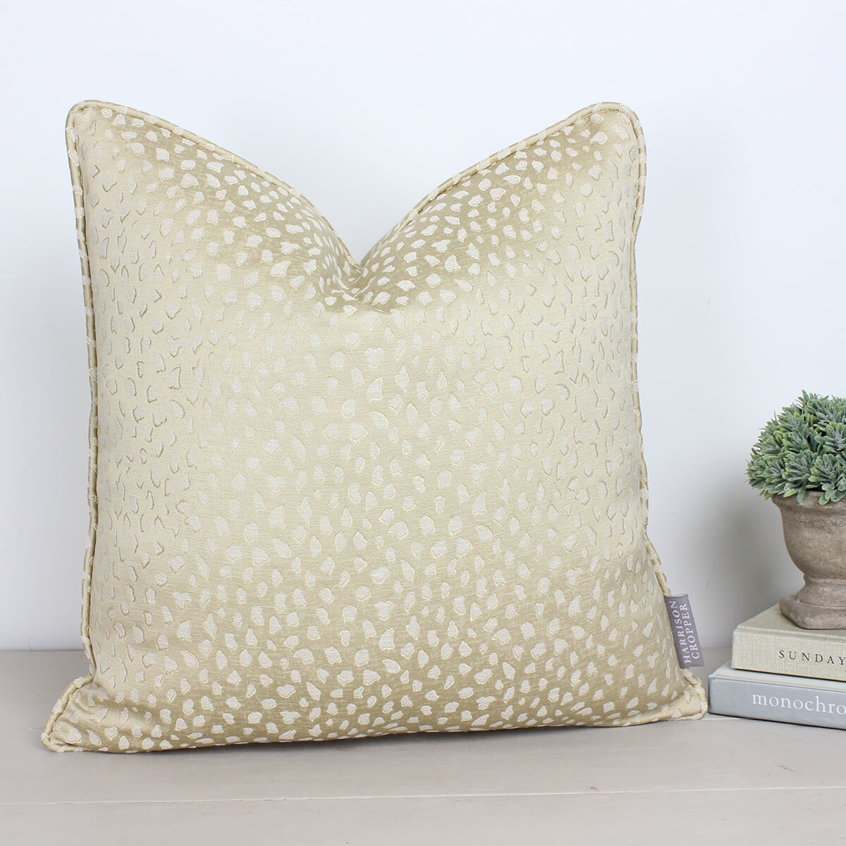 Panthera Caramel Cushion